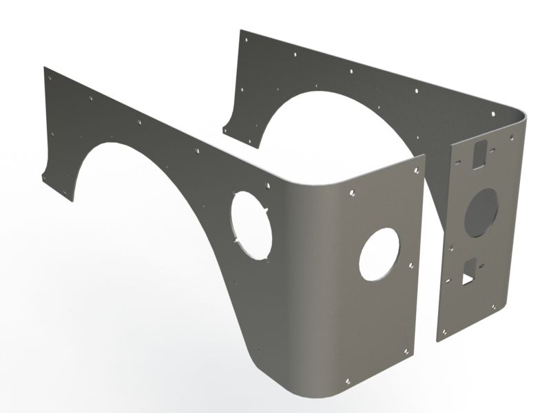 Factory Cut Corner Guards for Jeep TJ