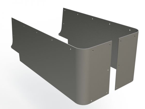 Blank Corner Guards for Jeep CJ YJ TJ