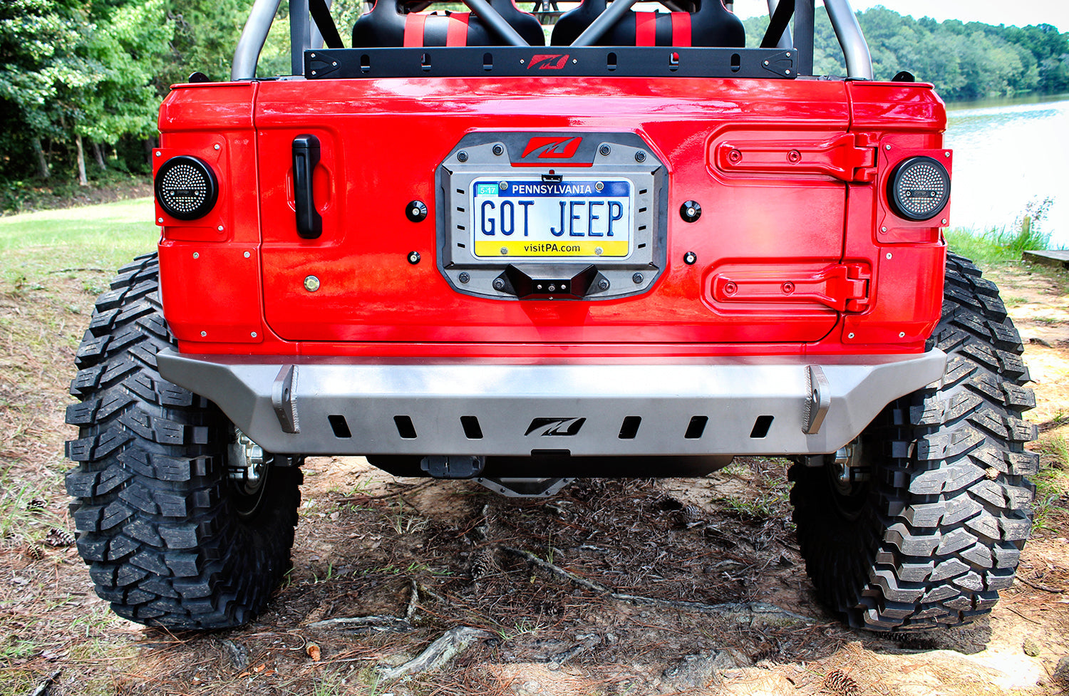 Rear Corner Armor for Jeep JLU 4 Door