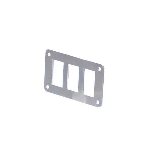 3 Hole Aluminum Switch Panel