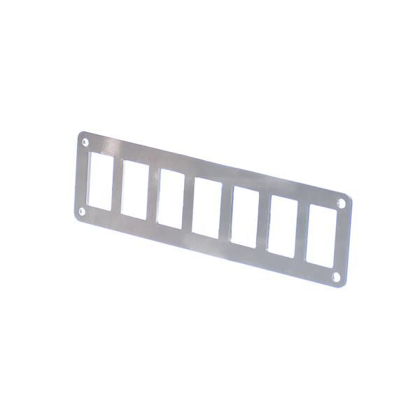 7 Hole Aluminum Switch Panel