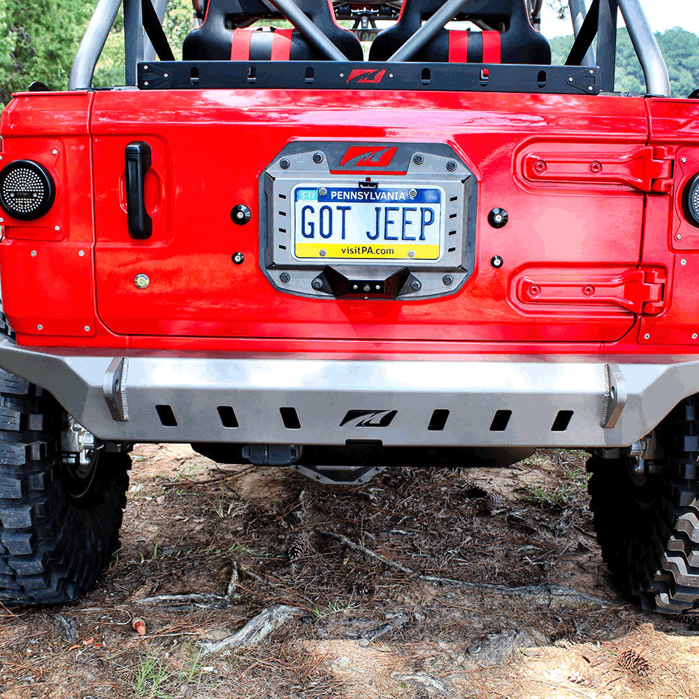 Motobilt Crusher Series Rear Bumper No Spare for Jeep JL/JLU