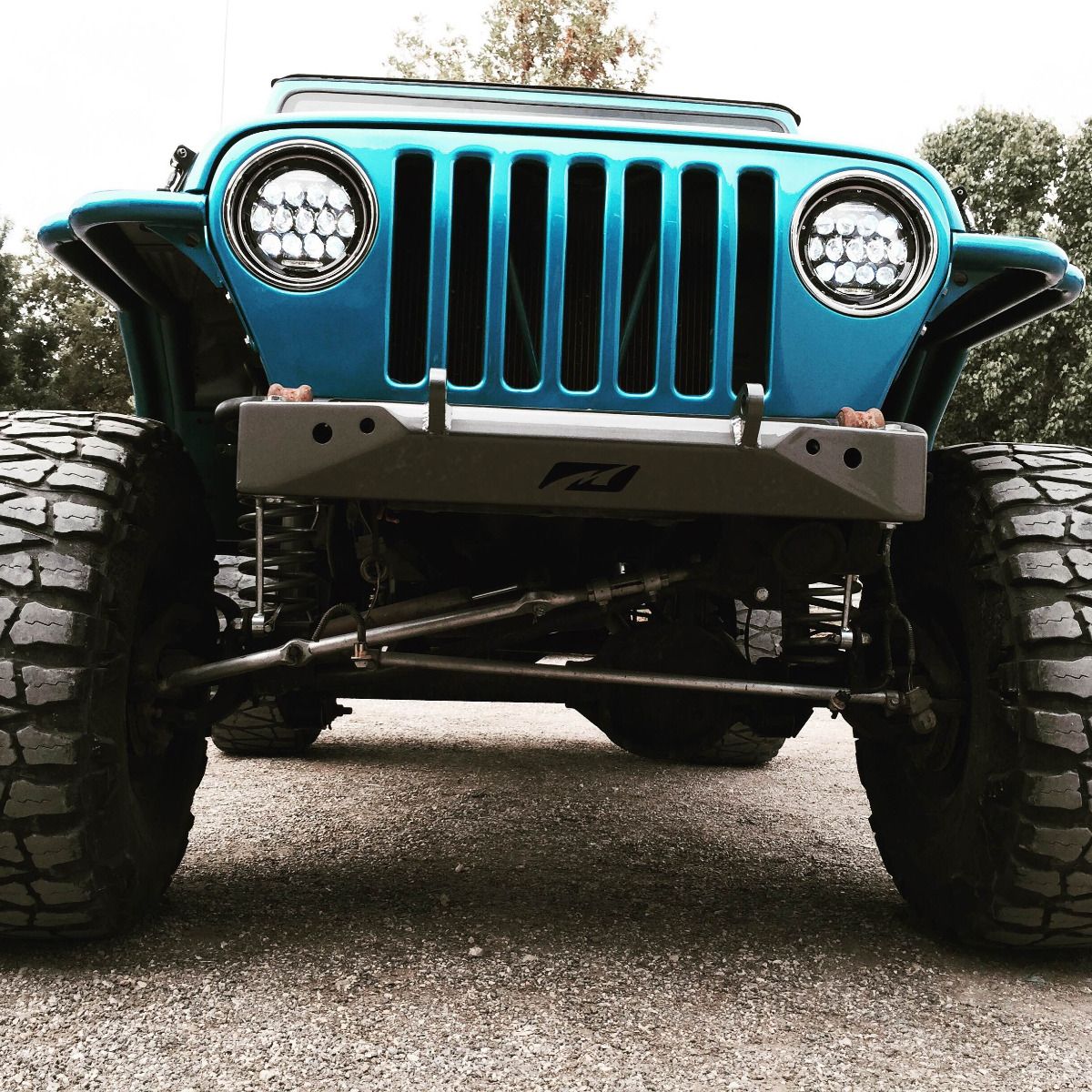 Stubby Front Bumper for Jeep YJ / TJ / LJ