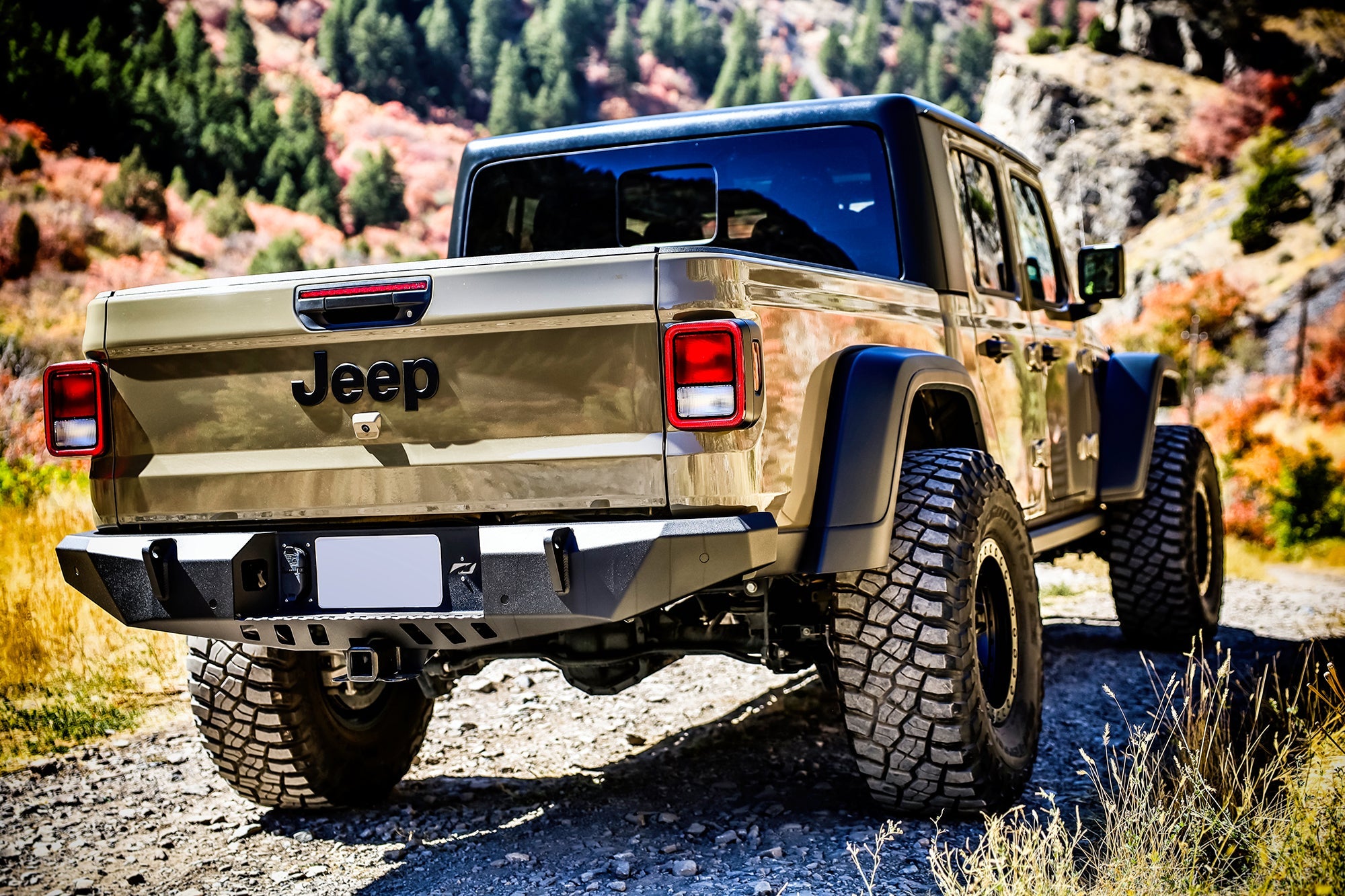 Hammer Series Rear Bumper for Jeep JT Gladiator