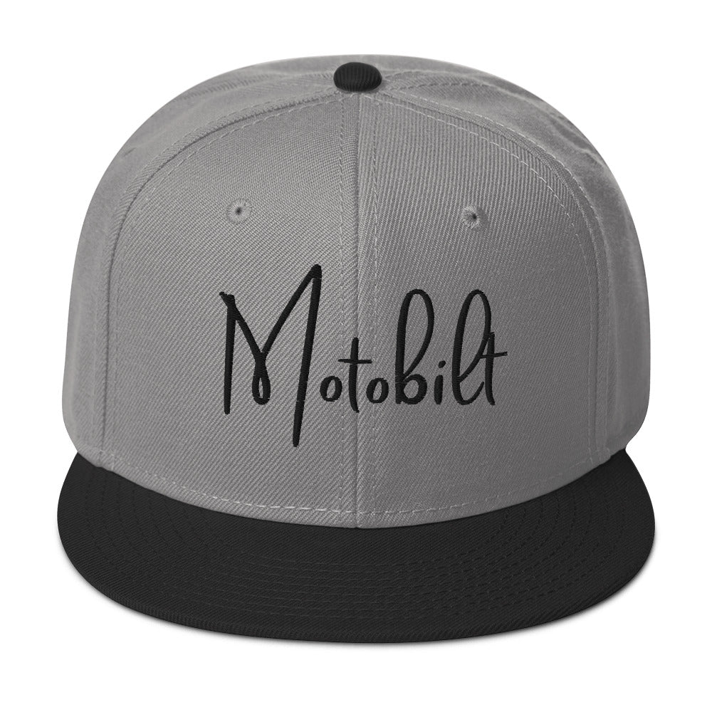 Motobilt Script Snapback Hat