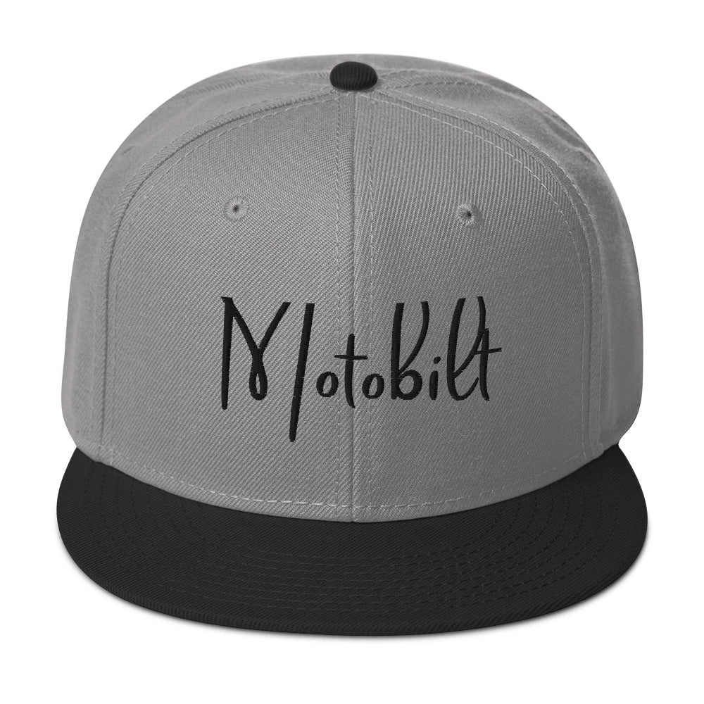 Motobilt Script Snapback Hat