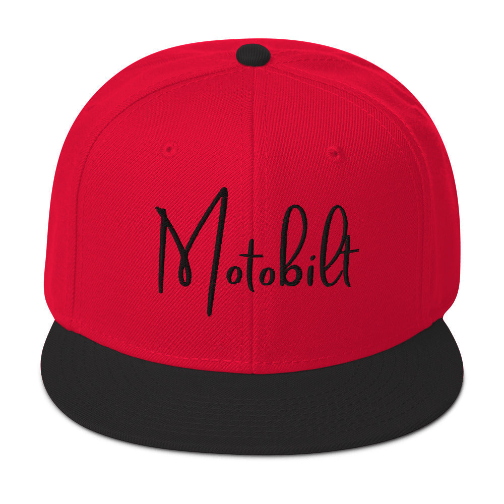 Motobilt Script Snapback Hat