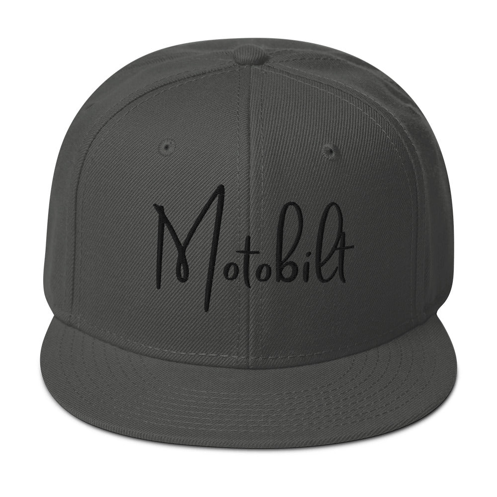 Motobilt Script Snapback Hat