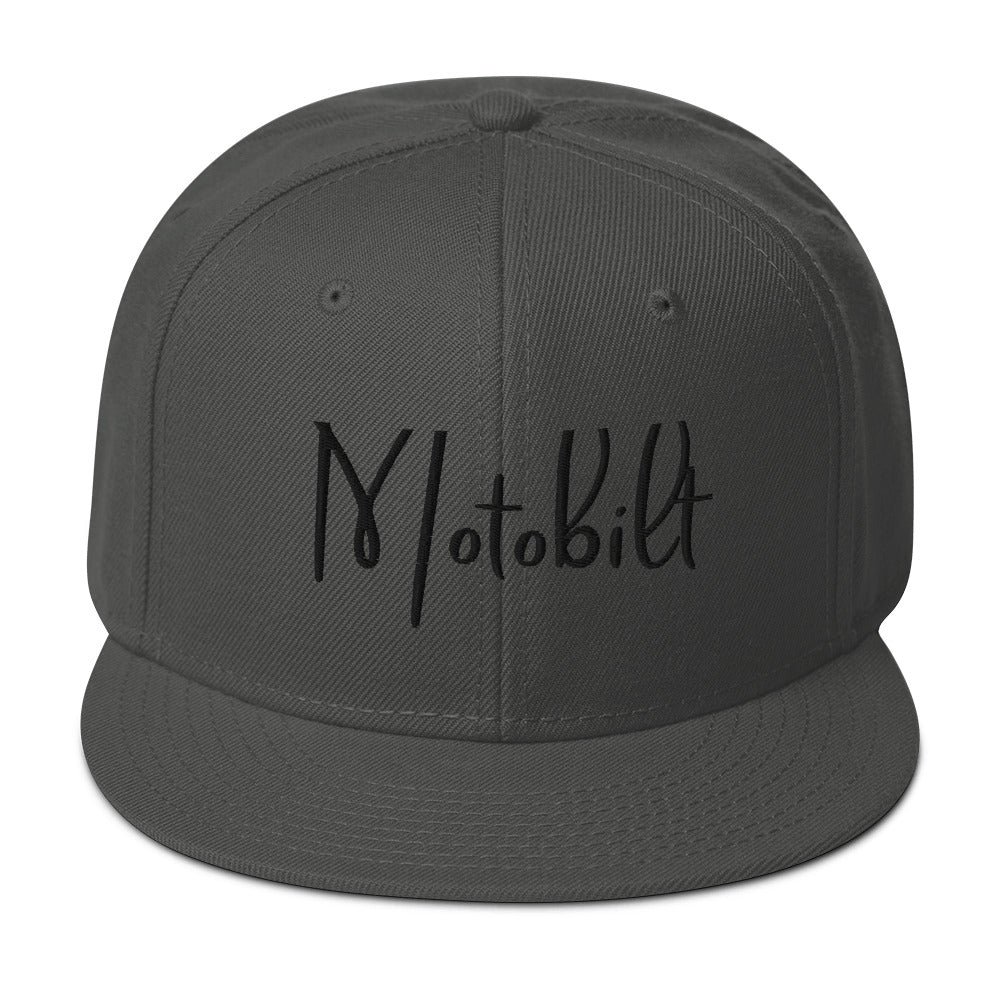 Motobilt Script Snapback Hat