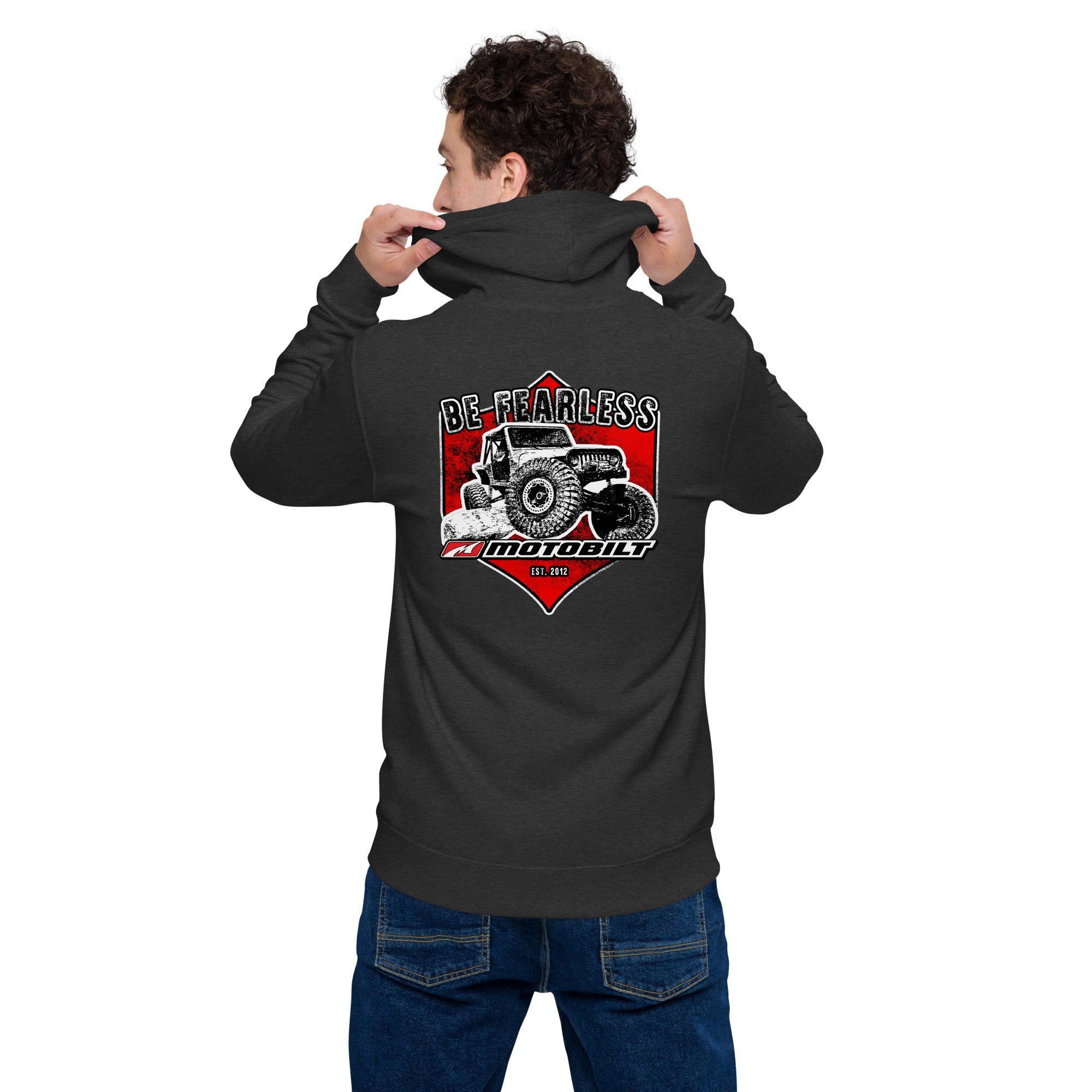 Motobilt Be Fearless zip hoodie