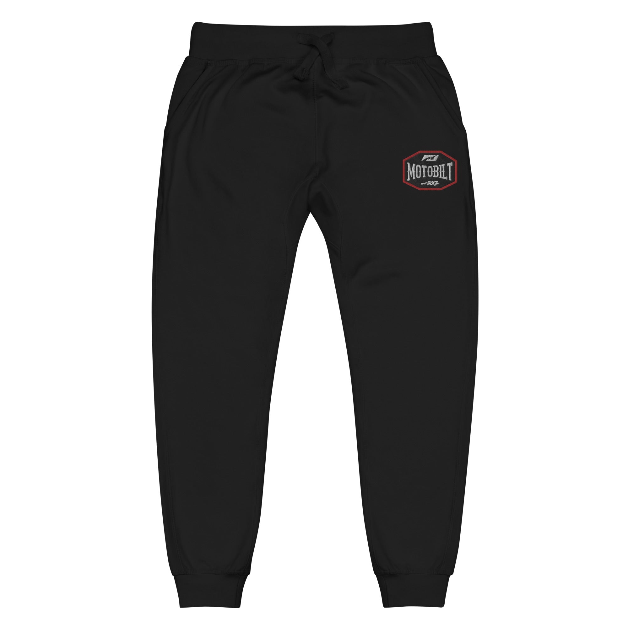 Motobilt Patch Embroidered Unisex fleece sweatpants