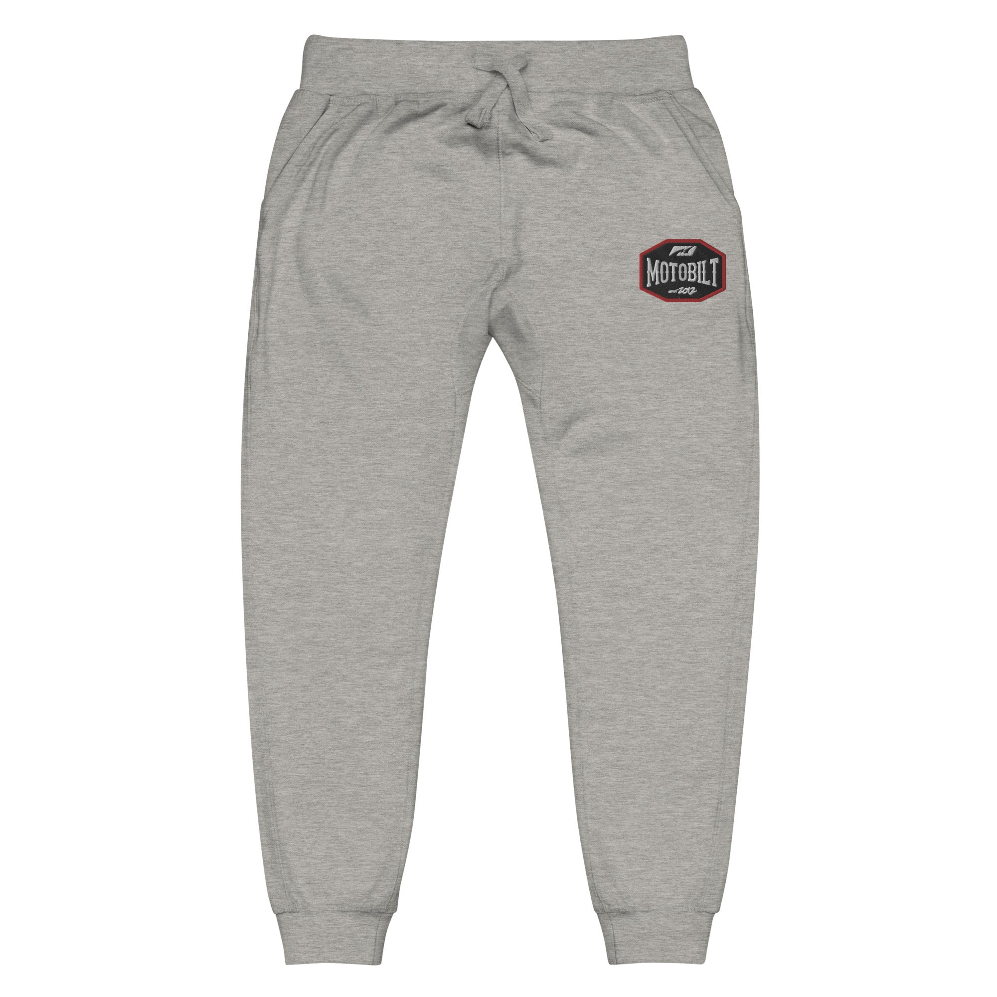 Motobilt Patch Embroidered Unisex fleece sweatpants