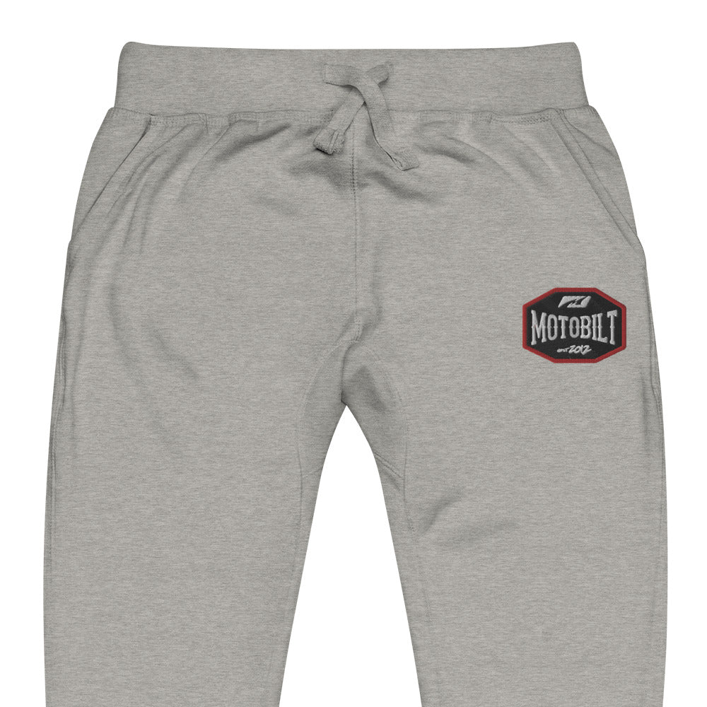 Motobilt Patch Embroidered Unisex fleece sweatpants