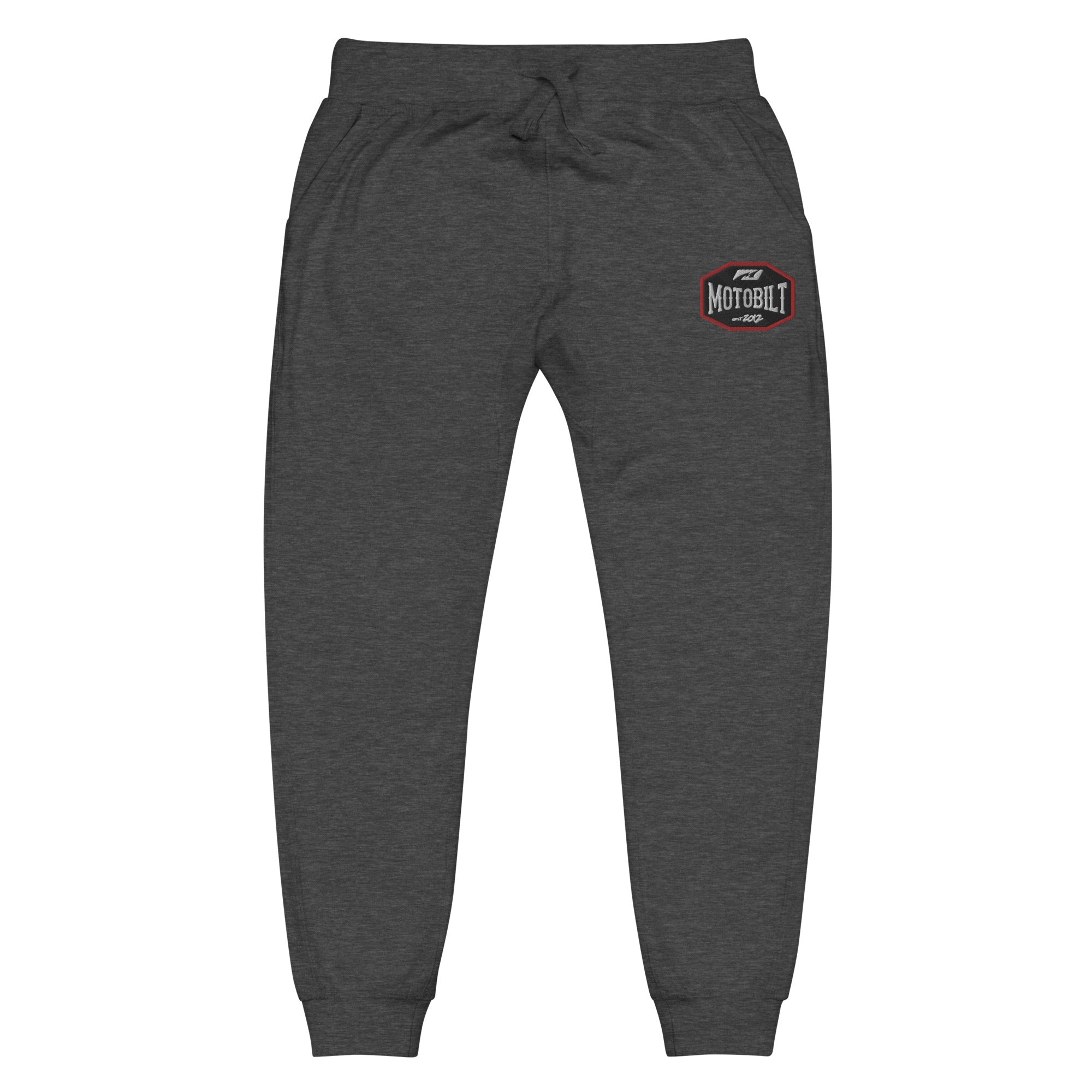 Motobilt Patch Embroidered Unisex fleece sweatpants