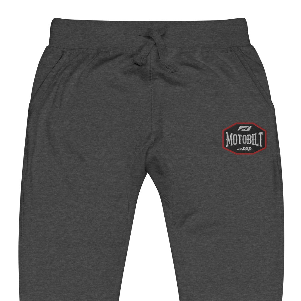 Motobilt Patch Embroidered Unisex fleece sweatpants