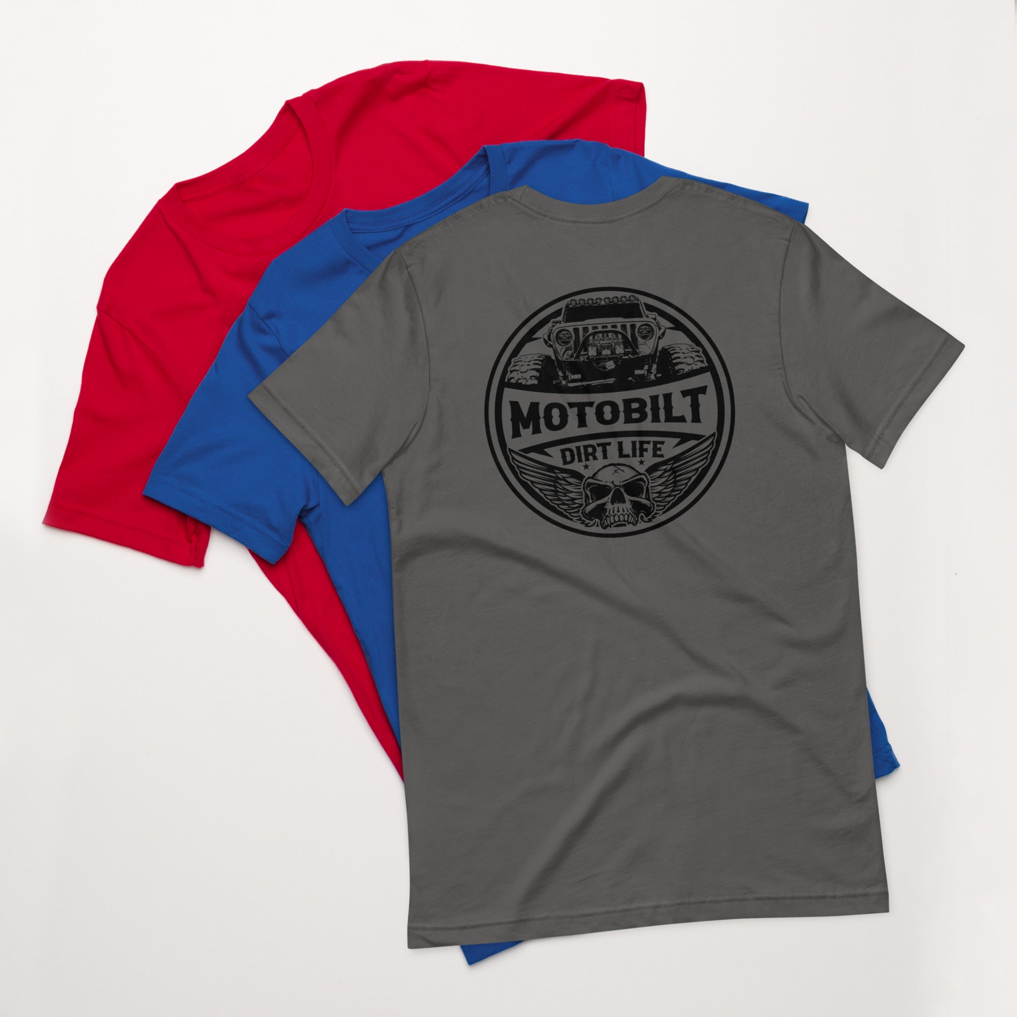 Motobilt Bella Canvas Dirt Life T-Shirt