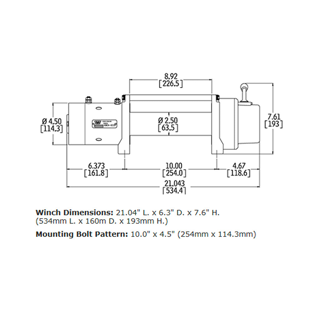 Warn M8000 Winch