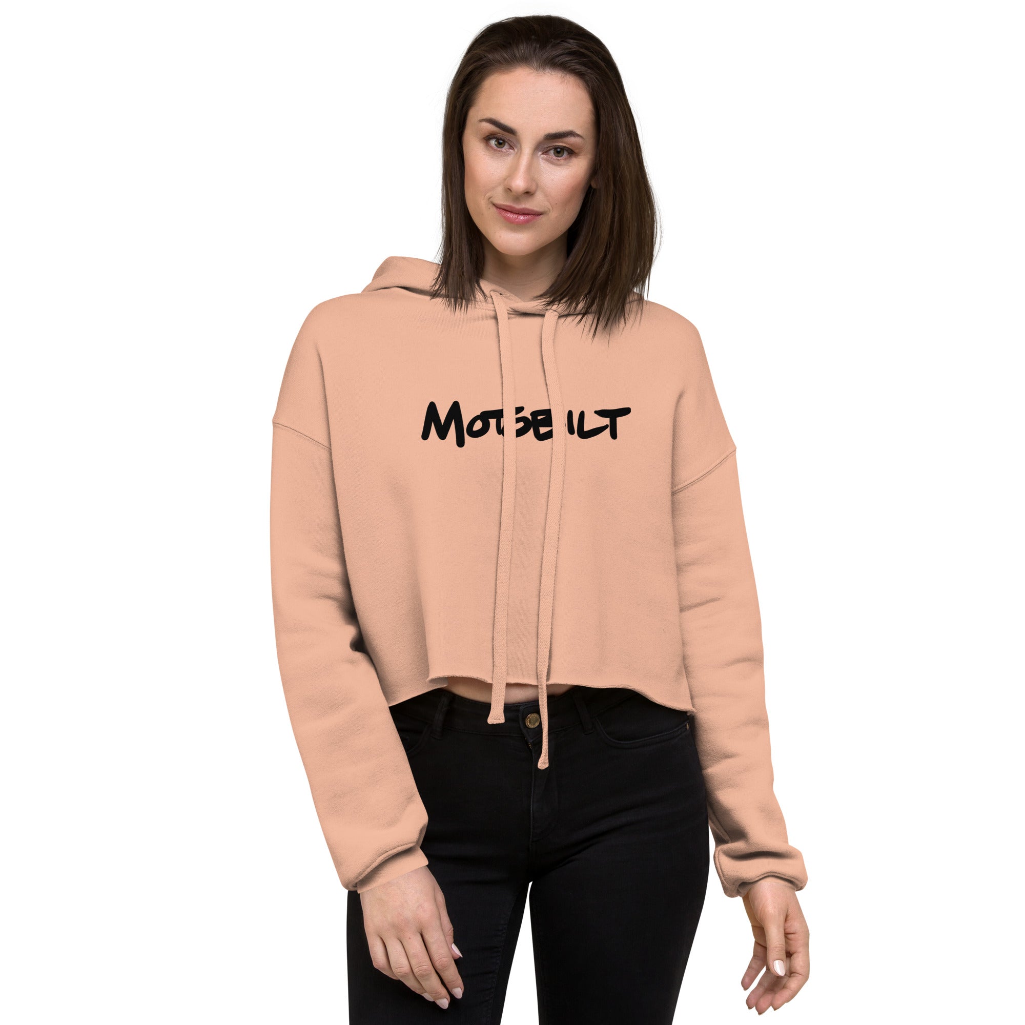 Motobilt Handwritten Crop Hoodie