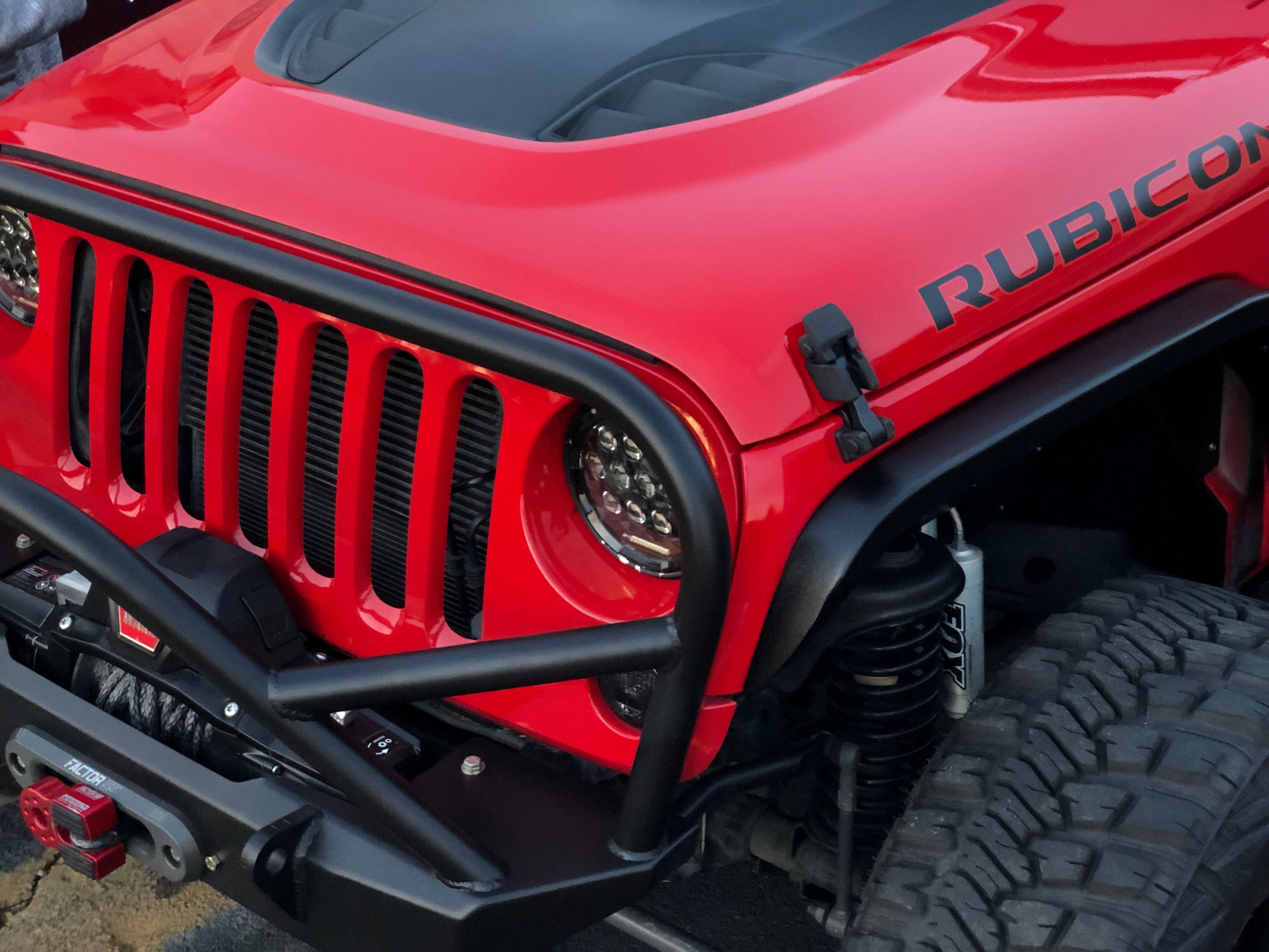 Crusher 2 Inch Front Fenders for Jeep JK/JKU Motobilt